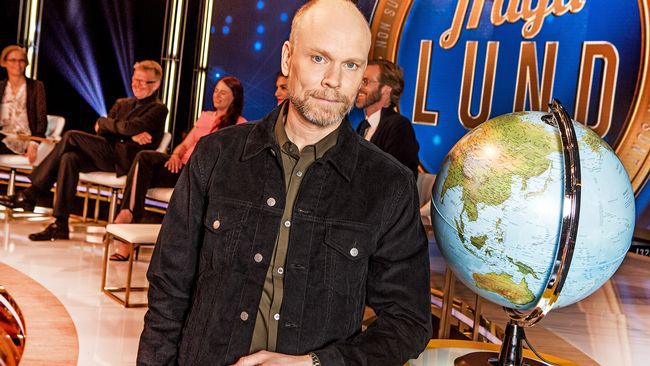 Kristian Luuk leder ”Fråga Lund”. Foto: SVT