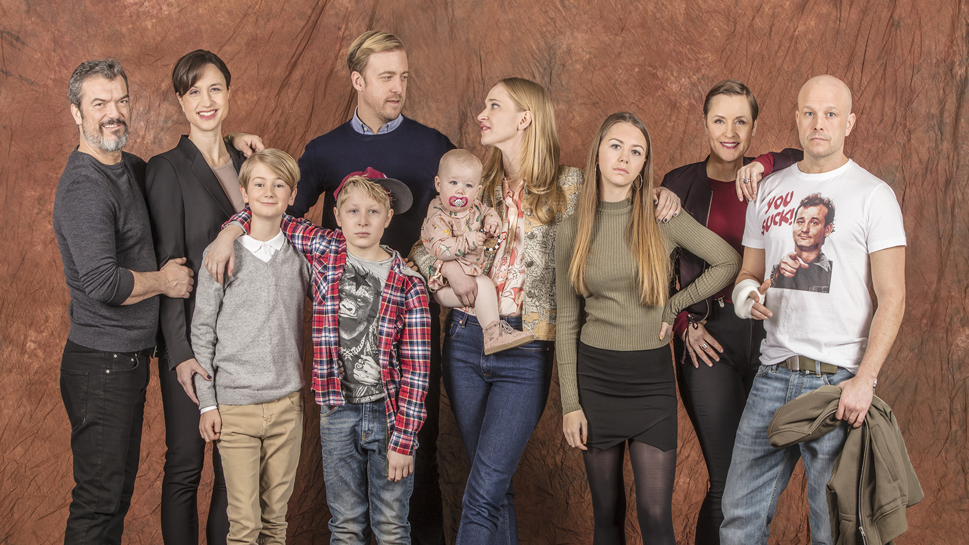"Bonusfamiljen", säsong två.  Foto: Ulrika Malm/SVT. 